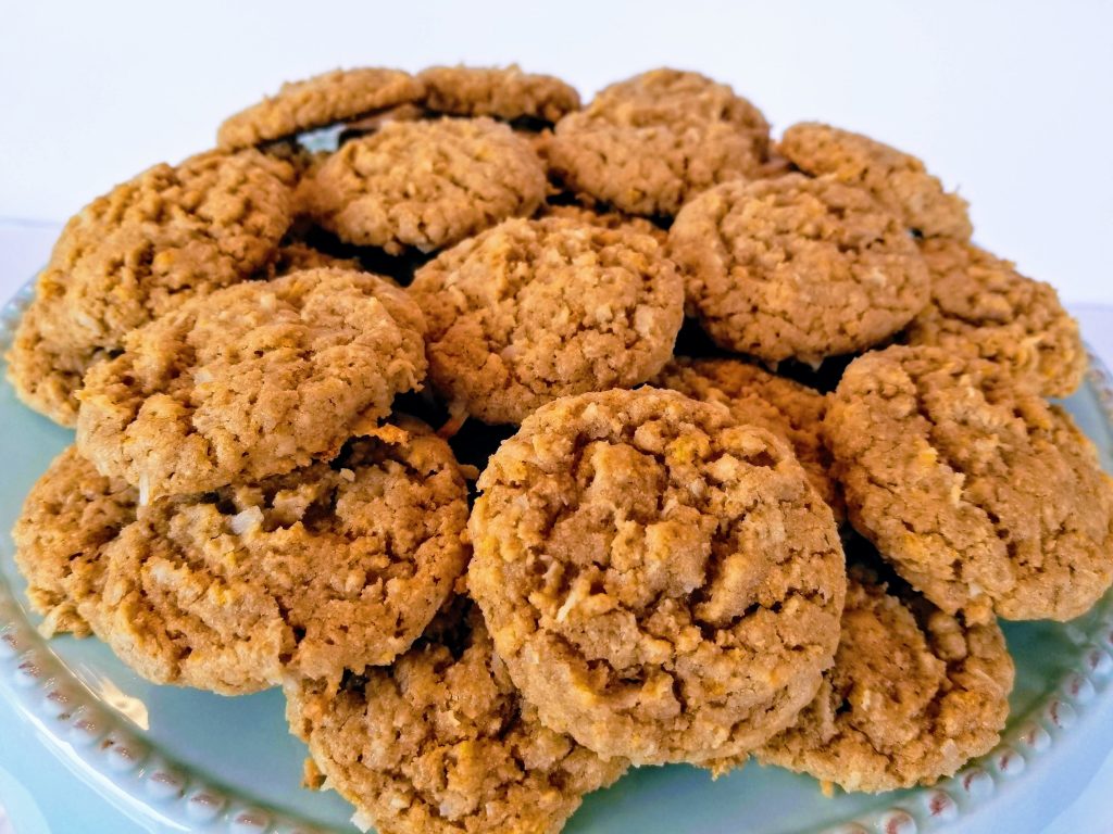 Chewy Coconut Oatmeal Cookies