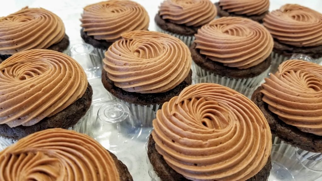 Easy Moist Dark Chocolate Cupcakes