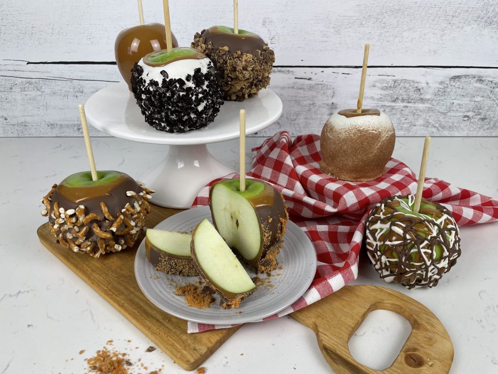 Gourmet M&M® Caramel Apple